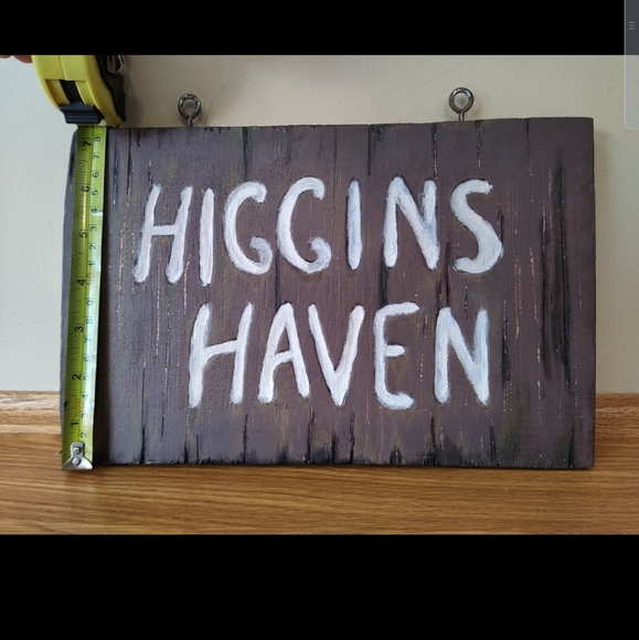 Higgins Haven Sign Friday the 13th Part 3 - Picture 6 of 6
